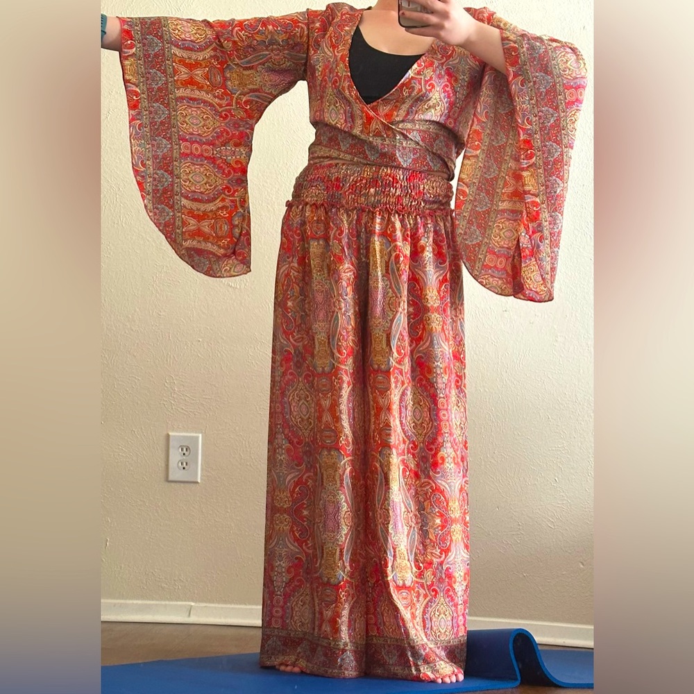 Two piece palazzo pants